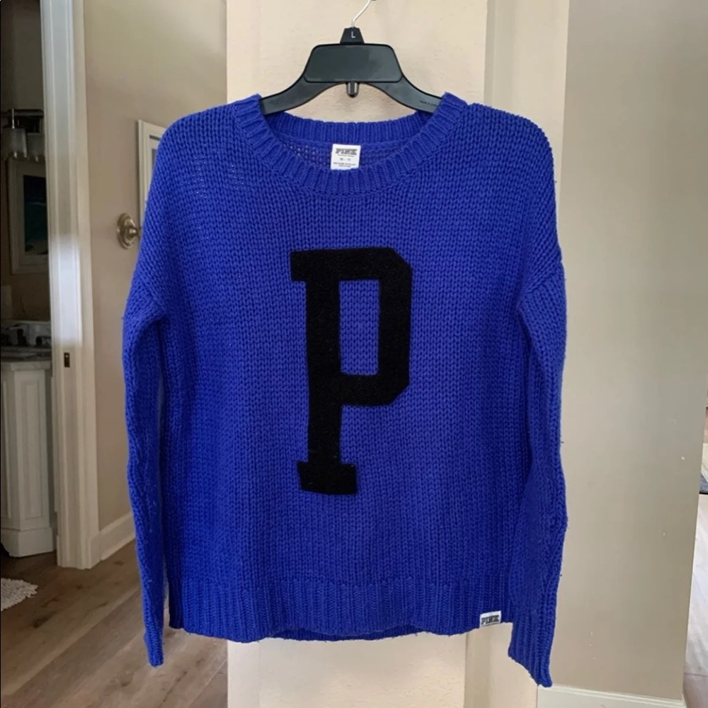 NWOT Victoria’s Secret PINK campus holiday sweater